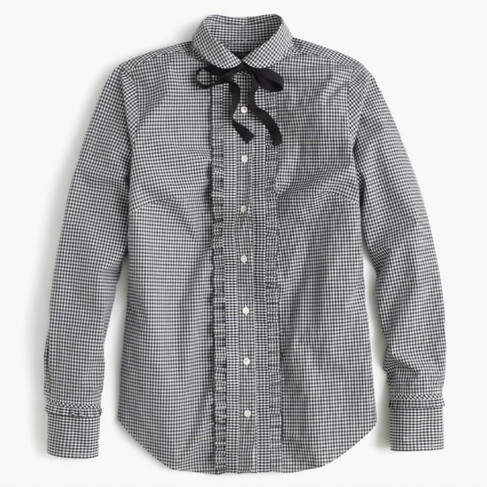 Jcrew Gingham Shirt